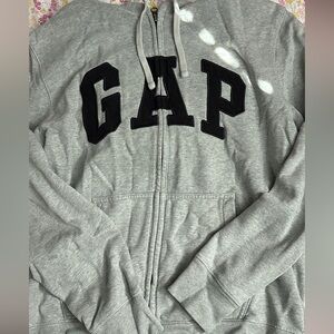 GAP Grey Sweater Zip Up